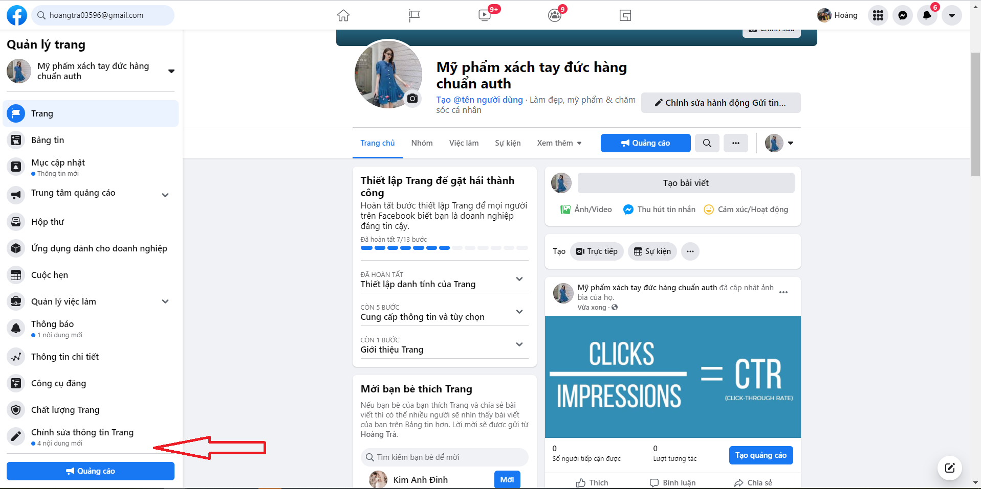 Hướng dẫn chạy quảng cáo Landing Page trên Facebook