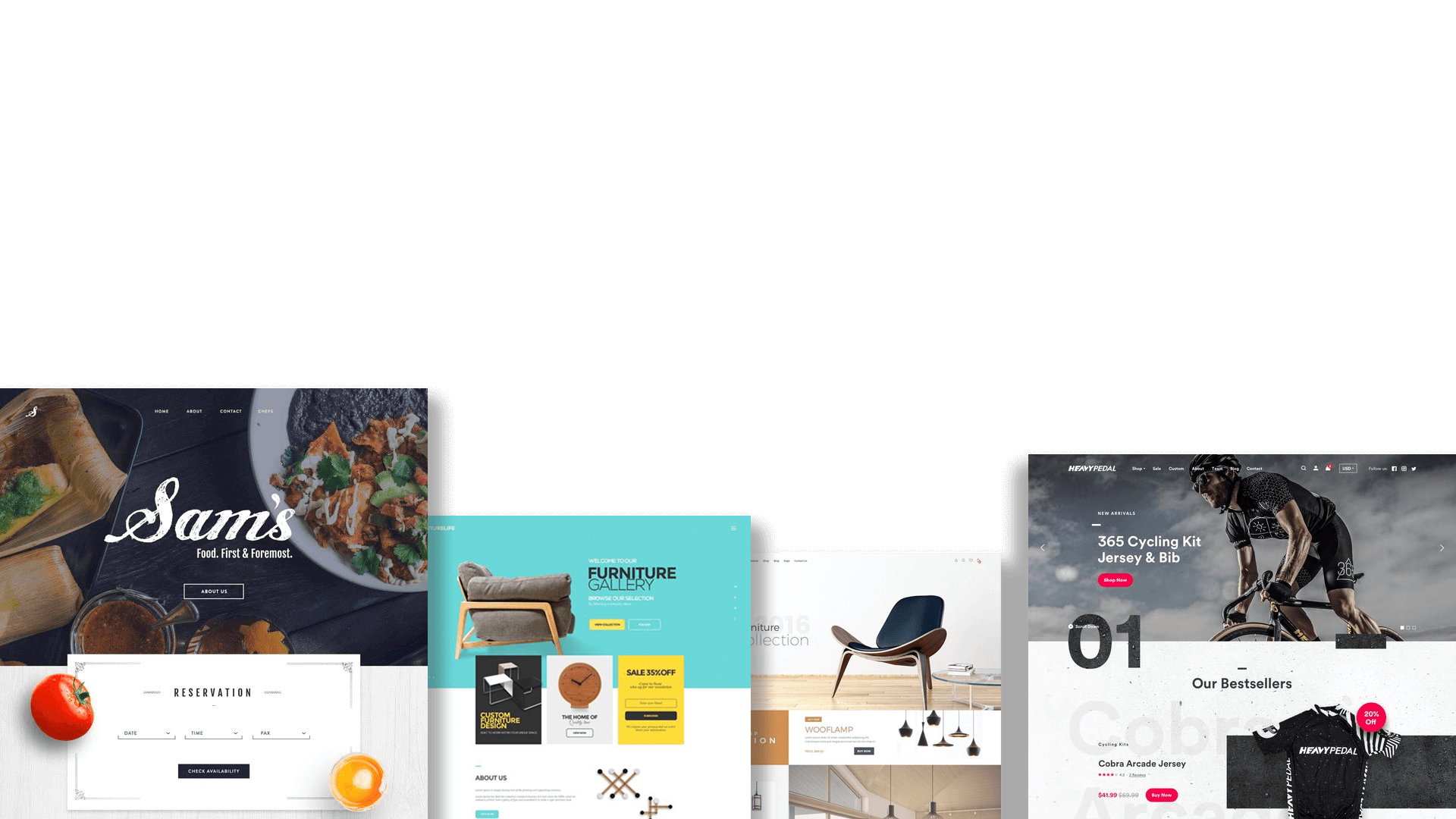 Thiết kế Website bán hàng chỉ với 3 cú nhấp chuột