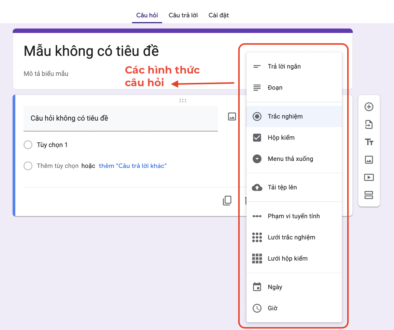 Google Form (Google Biểu mẫu) là gì? Hướng dẫn sử dụng Google Form ...