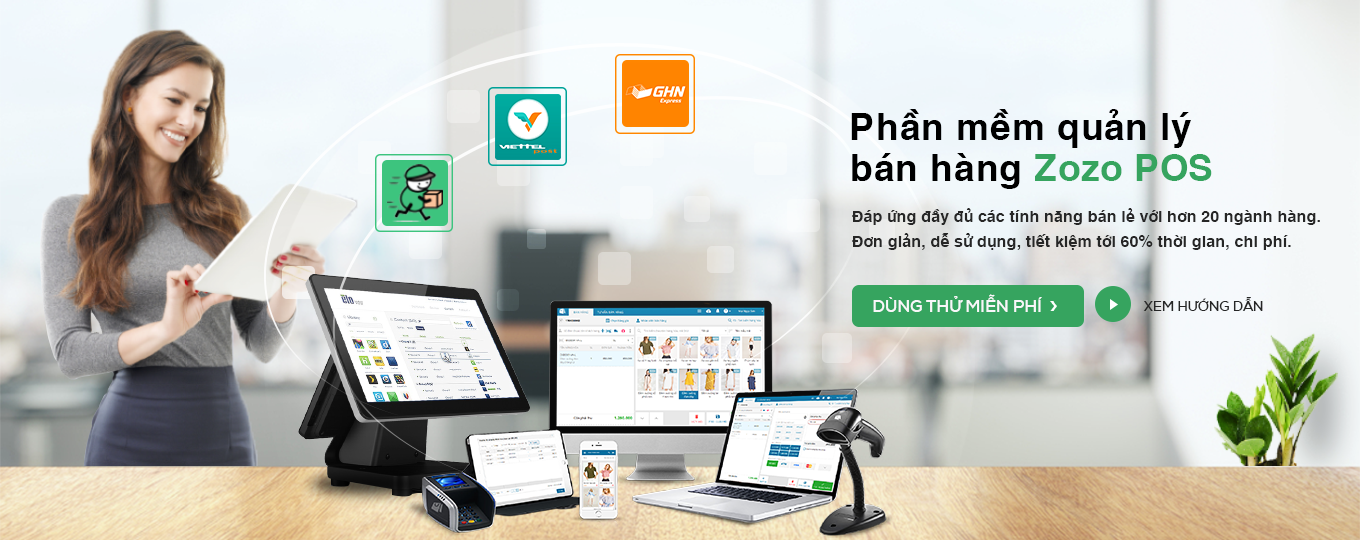 Zozo ra mắt phiên bản Zozo POS - Phần mềm quản lý hàng hóa, bán hàng đồng bộ