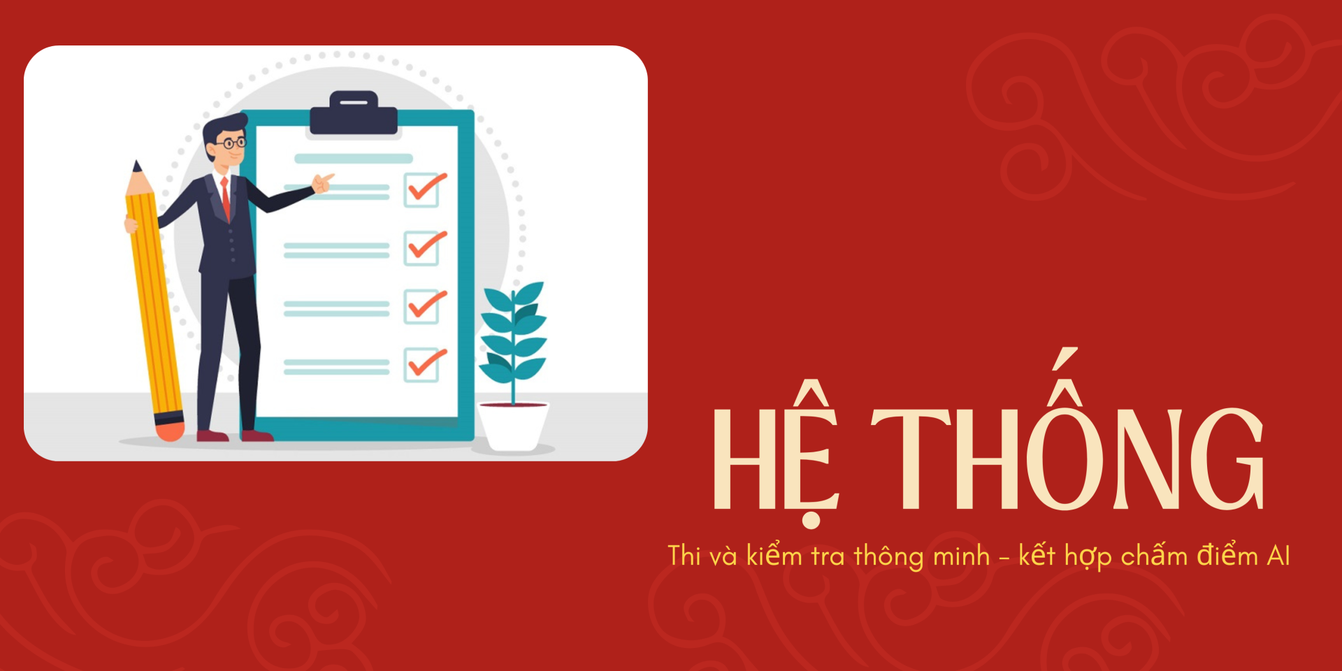 Phần mềm Thi online kết hợp chấm điểm qua AI - Thao tác dễ dàng, nhanh chóng.