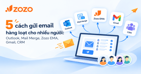 Hướng dẫn 5 cách gửi email hàng loạt cho nhiều người đơn giản - hiệu quả (2026)