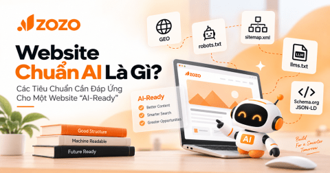 Website chuẩn AI là gì? Lợi ích và các hạng mục cần triển khai